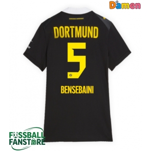Borussia Dortmund Ramy Bensebaini #5 Replik Auswärtstrikot Damen 2026-27 Kurzarm